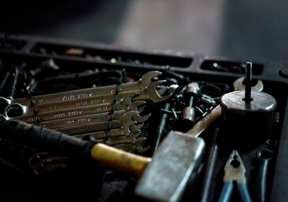 Herramientas profesionales de fontanería